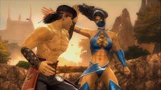 Liu Kang & Kitana Meeting first time scene - Mortal Kombat 2011