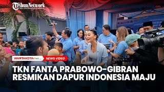 TKN Fanta Prabowo Gibran Setiap Hari Produksi Ribuan Porsi Makanan di Jakarta