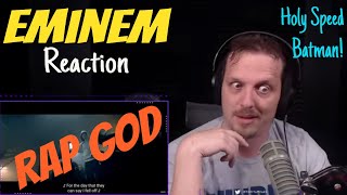 First Time Listening to Eminem - Rap God Reaction (Brain Explosion)