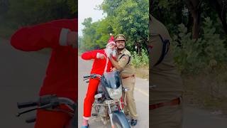 Santa Ko Police Ne Pakda ~ Sujal Thakral #shorts #ytshorts #youtubeshorts #funny #santa #police