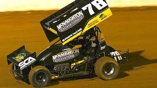 VSC Sprintcars Heat 2 Simpson Speedway 7-4-2018