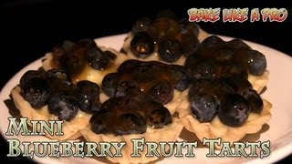 Mini Blueberry Fruit Tarts Recipe