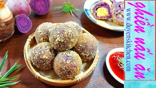 Cách Làm Bánh Khoai Môn Lệ Phố Ngọt & Mặn By Duyens Kitchen | Ghiền nấu ăn