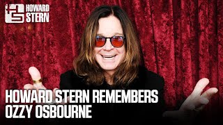 Howard Stern Remembers Ozzy Osbourne