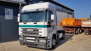 TRUCK IVECO EUROSTAR 440E42 4X2 TRACTOR UNIT FIŠ TRUCKS \u0026 MACHINERY SLOVENIA