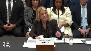 WATCH: Rep. Fitzgerald questions Attorney General Pam Bondi in oversight hearing