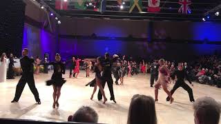 Manuel Frighetto \u0026 Daria Sereda International Championship Brentwood 2016 (Rumba)