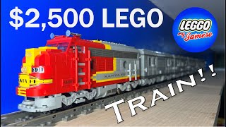 My $2500 Lego Train!! #legotrain