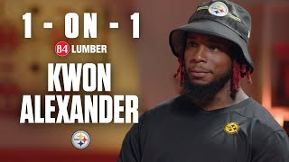 Exclusive 1-on-1 interview with Kwon Alexander | Pittsburgh Steelers