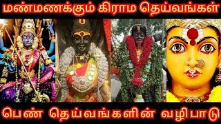 பெண் தெய்வங்களின் வழிபாடு / கிராம தெய்வங்கள் / Worship of female deities