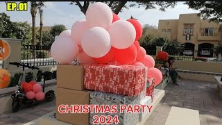 Ep.01.Christmas Party and Parlor Gae 2024#trending #food #2024 #asmr