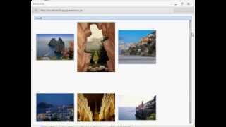 JAW app using MapQuest (geocoding) + Panoramio (pictures)