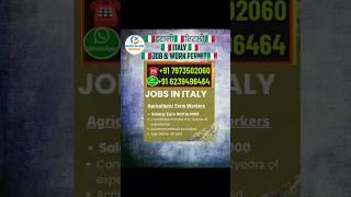 ITALY | 🇮🇹 ਇਟਲੀ | इटली #italy #italyworkpermit #italyjobs #italy2023 #paper #reels #shorts #trending