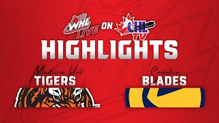 Medicine Hat Tigers at Saskatoon Blades 11/19 | WHL Highlights 2024-25