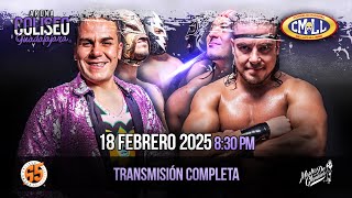 CMLL DESDE LA ARENA COLISEO DE GUADALAJARA: 18 DE FEBRERO 2025