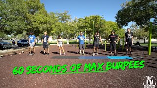 60 Seconds of Max Burpees