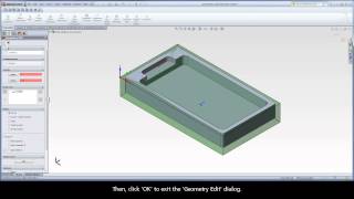 SolidCAM iM Exercise #1: iMachining Walk Through (Step 6)