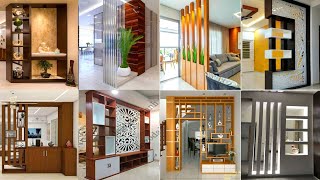 100 Modern Living Room Partition Wall Design 2024 | Room Divider Ideas | Home Interior Design Ideas