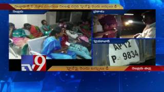Drunk driver goes on rampage on Khairatabad Flyover - TV9