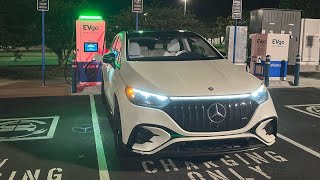 Mercedes AMG EQE SUV Takes On The 10% EV Road Trip Challenge!