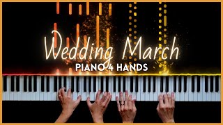 F. Mendelssohn Wedding March [Piano Duet Arrangement]