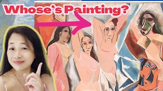 Picasso's Expensive Painting：Les Demoiselles d'Avignon，The Young Ladies of Avignon，毕加索，阿维尼翁少女，亚维农的少女