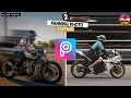 TRENDING 2 TYPES OF  PANNING/MOTION PHOTOGRAPHY EDITING|PICSART EASY MALAYALAM EDITING TUTORIAL