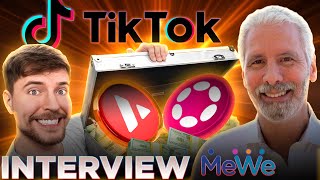 Mr. Beast Joins Polkadot \u0026 Avalanche Bid For TikTok!🔥MeWe CEO INTERVIEW