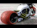 Extreme Harley Davidson V Rod Fat Tires in The World