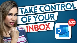 TOO MANY EMAILS? Use THESE Proven Techniques | Outlook tips included