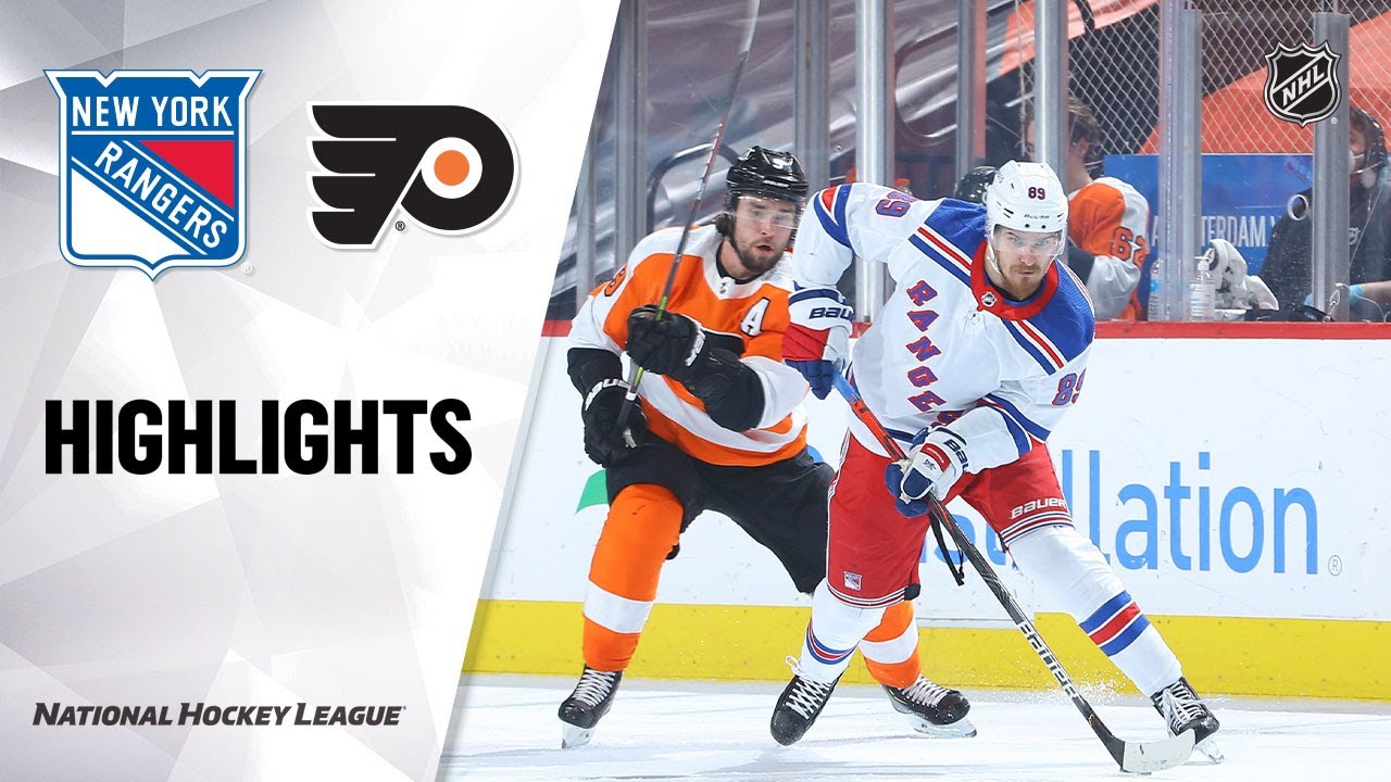 Rangers @ Flyers 3/25/21 | NHL Highlights - YouTube