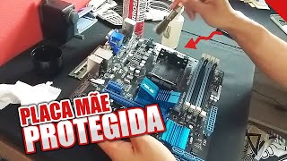 CORROSION X - Como proteger placa mãe e placa de vídeo da corrosão