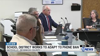 Haysville school district works to adapt to cell phone ban