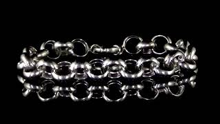 18K WHITE GOLD CHAIN BRACELET. Ref. 330 5955