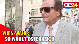 Wien-Wahl: So wählt Österreich