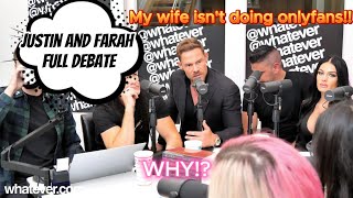Justin Waller DEBATES feminist on ONLYFANS (FULL DEBATE) @whatever
