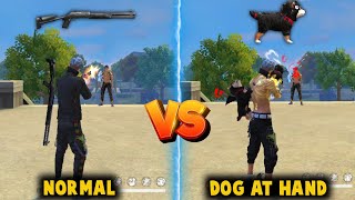 NEW DOG AT HAND M1014 VS NORMAL M1014 DAMAGE ABILITY TEST | BEST M1014 SKIN - GARENA FREE FIRE