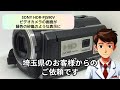 sonyハンディカム hdr pj590 画面が緑色の砂嵐