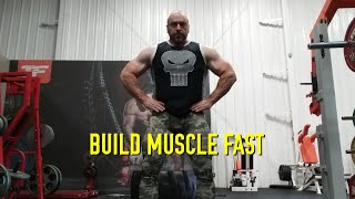 2 Ways to Build Muscle FAST - Really