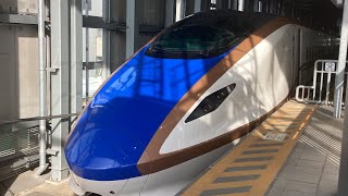 新幹線つるぎ7号(速達)車窓 富山→福井・敦賀/ 北陸新幹線 富山723発