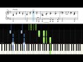 elo mr. blue sky accurate piano tutorial with sheet music