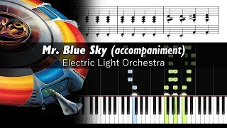 ELO - Mr. Blue Sky - Accurate Piano Tutorial with Sheet Music