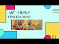 My MiniVlog on the ART IN EARLY CIVILIZATIONS