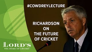 David Richardson on the Future of Cricket | 2018 MCC Spirit of Cricket Cowdrey Lecture