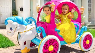 Alice is dressing up for the Princess Ball