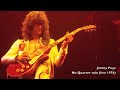 Jimmy Page solo   No Quarter 1973