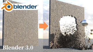 【blender】モデルを破壊する方法を徹底解説！（ボイスピーク 解説）