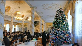 Рождественская трапеза. Дивное Дивеево.