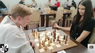 Fritz (1871) vs D. Salimova (1698). Chess Fight Night. CFN. Blitz