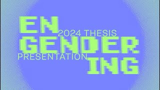 SVA Master's in Branding 2024 Thesis Presentation: Engendering